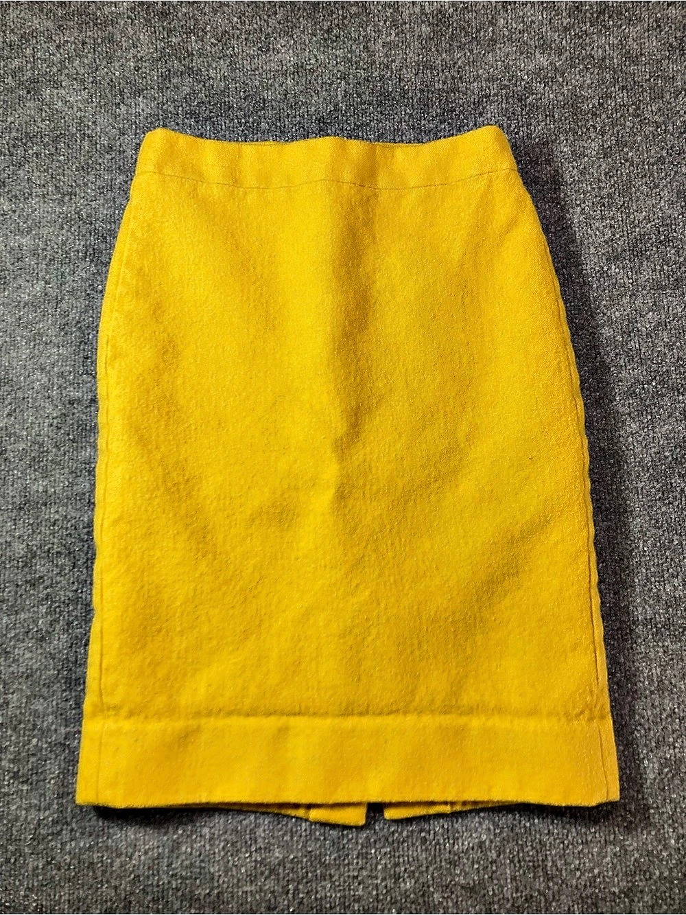 J.Crew No. 2 Pencil Skirt Pencil Skirt in Yellow Size 00